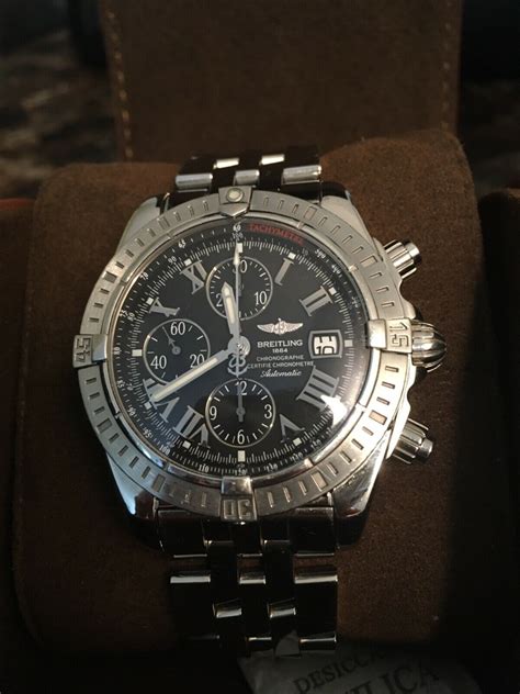 breitling chronographe certifie chronometre etanche 300m|breitling chronometre certifie 1884 price.